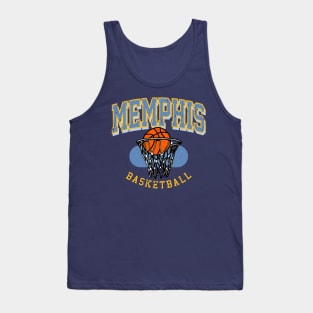 Vintage Memphis Basketball Tank Top